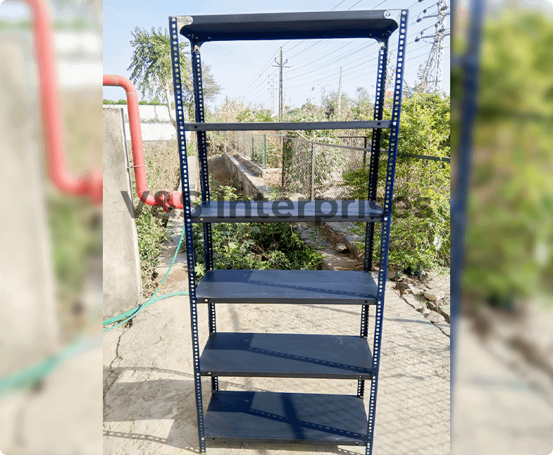 heavy slotted angle rack in udaipur